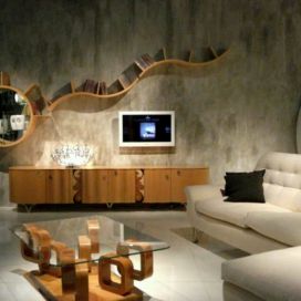 dizajnový obývačka
