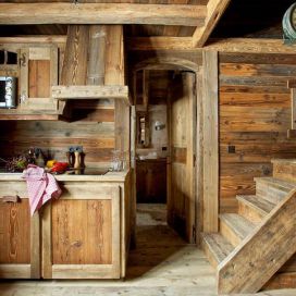 drevená Kuchyňa