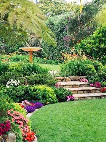 terasovitá záhrada - 
