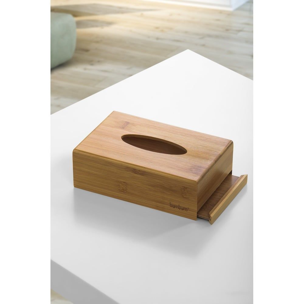 Bambusový box na vreckovky Bambum Metta, 19 × 12,3 cm - Bonami.sk