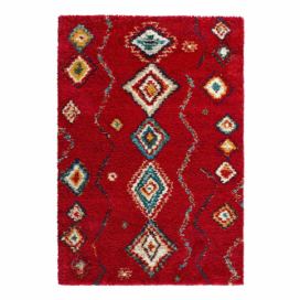 Červený koberec Mint Rugs Geometric, 80 x 150 cm Bonami.sk