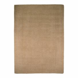 Hnedý vlnený koberec Flair Rugs Siena, 160 x 230 cm