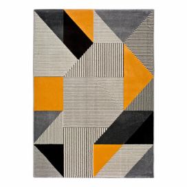 Oranžovo-sivý koberec Universal Gladys Duro, 80 × 150 cm Bonami.sk