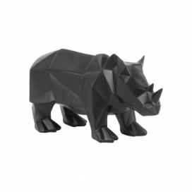 Matne čierna soška PT LIVING Origami Rhino Bonami.sk
