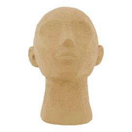Pieskovohnedá dekoratívna soška PT LIVING Face Art, výška 22,8 cm Bonami.sk