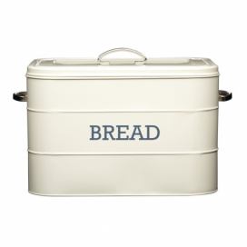 Krémová plechová dóza na chlieb Kitchen Craft Bread