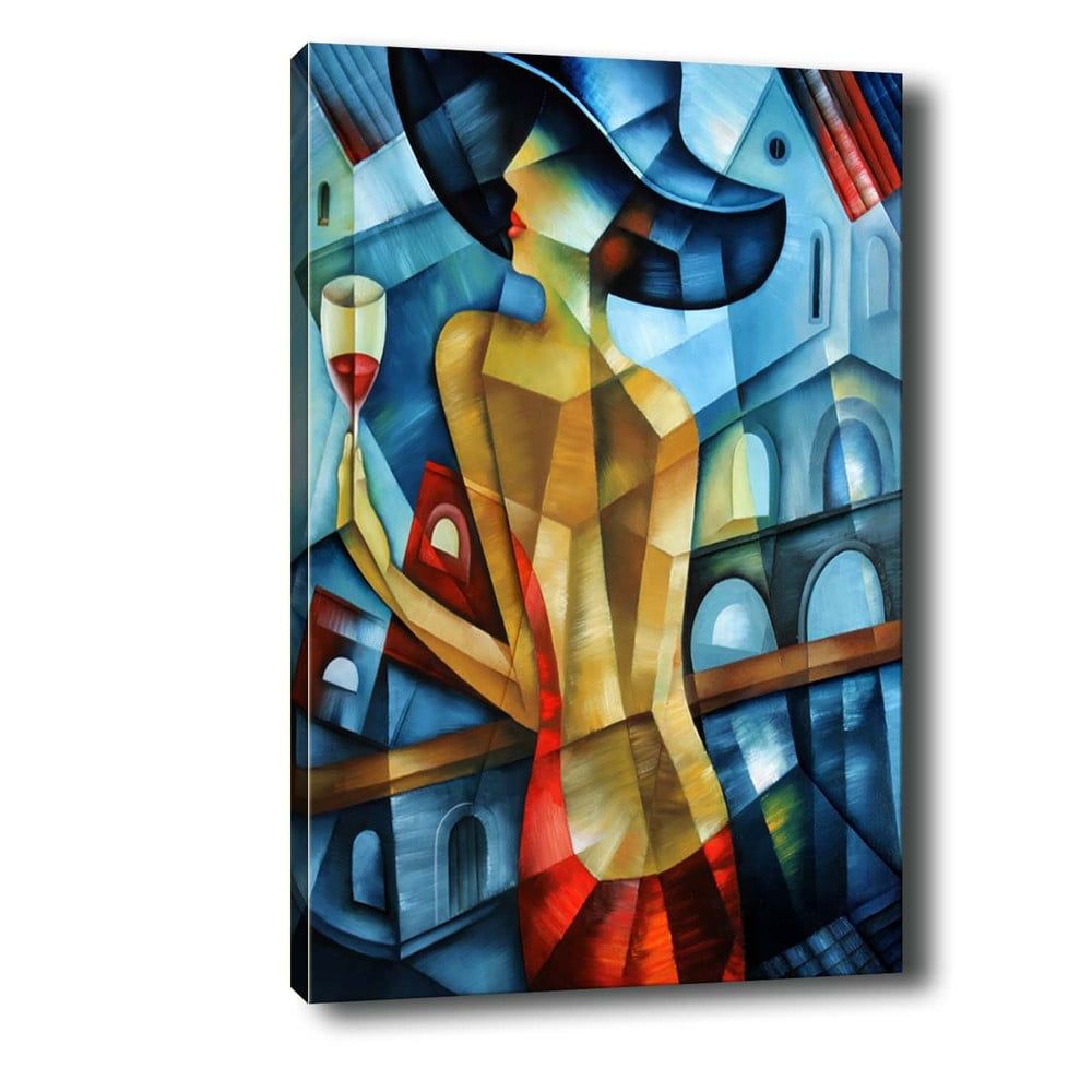 Obraz Tablo Center Cubistic Lady, 50 × 70 cm - Bonami.sk