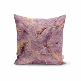 Obliečka na vankúš Minimalist Cushion Covers Lilac Marble, 45 x 45 cm Bonami.sk