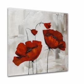 Obraz Styler Glasspik Flower Poppy Bloom, 20 × 20 cm Bonami.sk