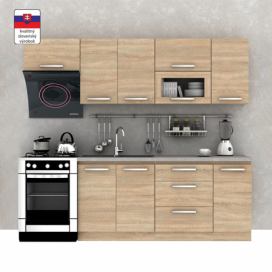 Kuchyňa Nova Plus 240 - dub sonoma