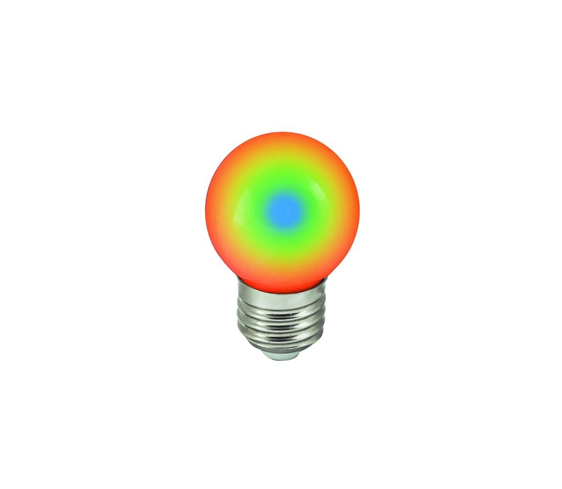  LED žiarovka E27/1W/230V RGB  - Svet-svietidiel.sk