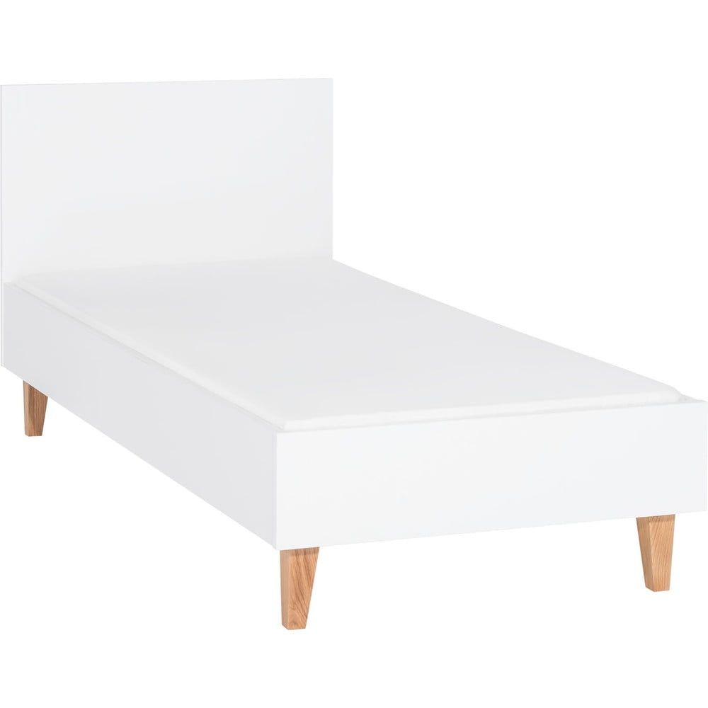 Biela jednolôžková posteľ Vox Concept, 90 × 200 cm - Bonami.sk