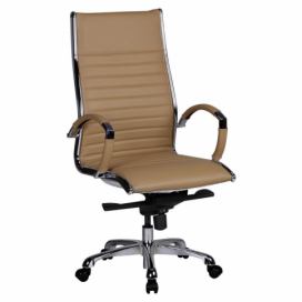 Kancelárske stoličky a kreslá Svetlo hnedé