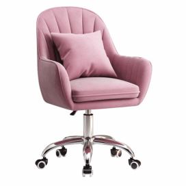 Kancelárske stoličky a kreslá Ružové