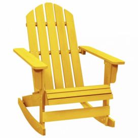 Hojdacie stoličky a kreslá Žltá