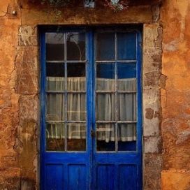 Dvere Tmavo modré