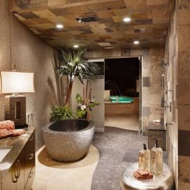 Kúpeľňa obložená mramorom