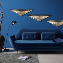 Obývacia izba v modrej