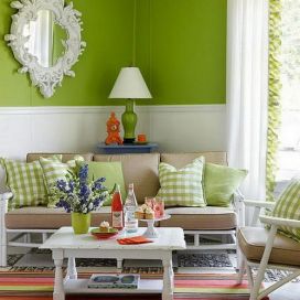 Obývacie izby Zelené