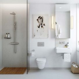 Kúpeľňa so sprchovacím kútom Kovalko 