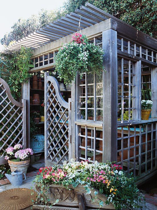 Otvorený záhradný altánok - 