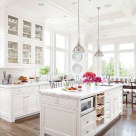 Kuchyňa s ostrovčekom v bielej farbe AndreaKraus 