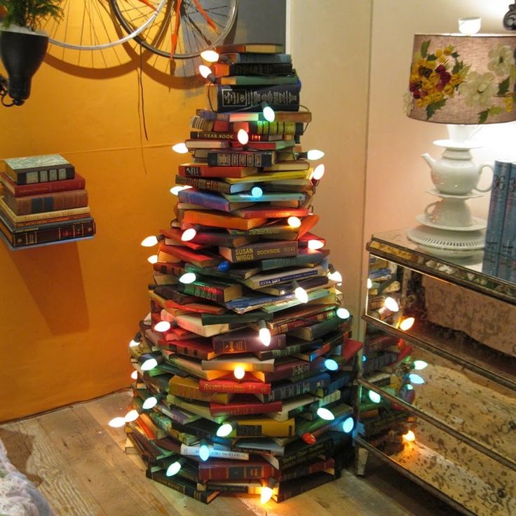 netradičný vianočný knižnica - 