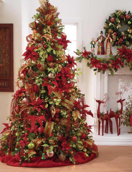 Vianočné dekorácie pre milovníkov červené - 