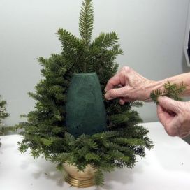 Výroba vianočného stromčeka