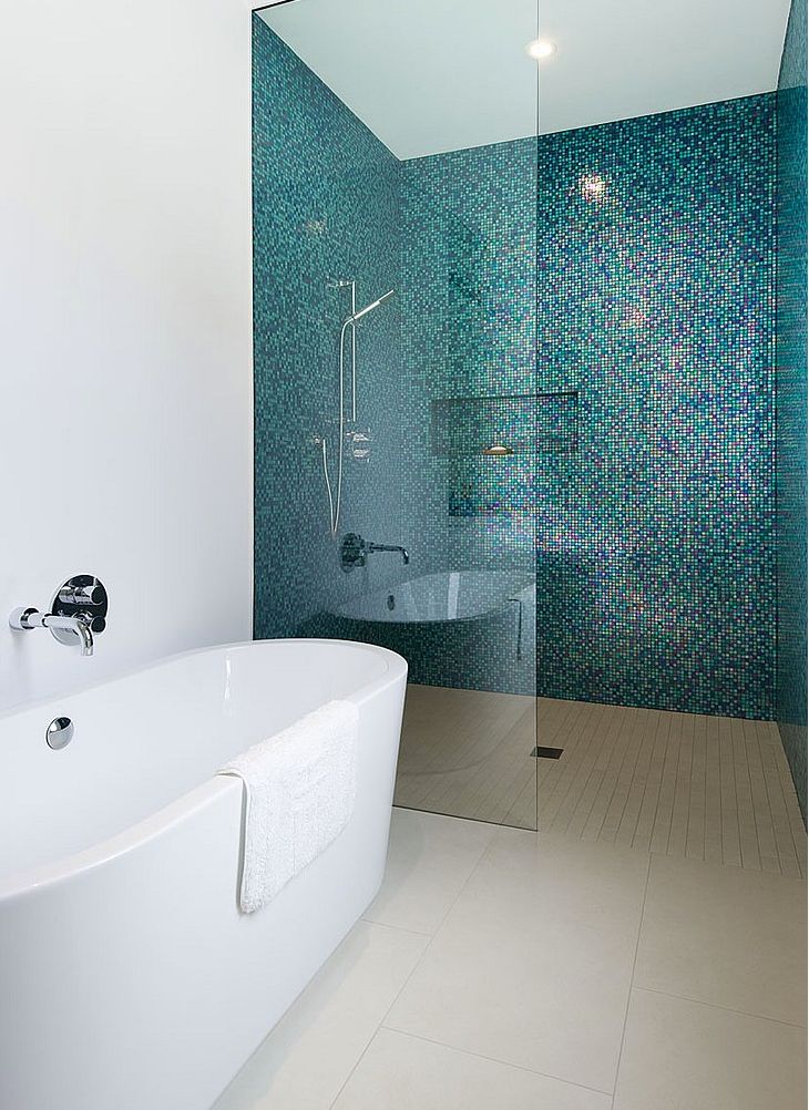 Mozaika sprchový kút - 
