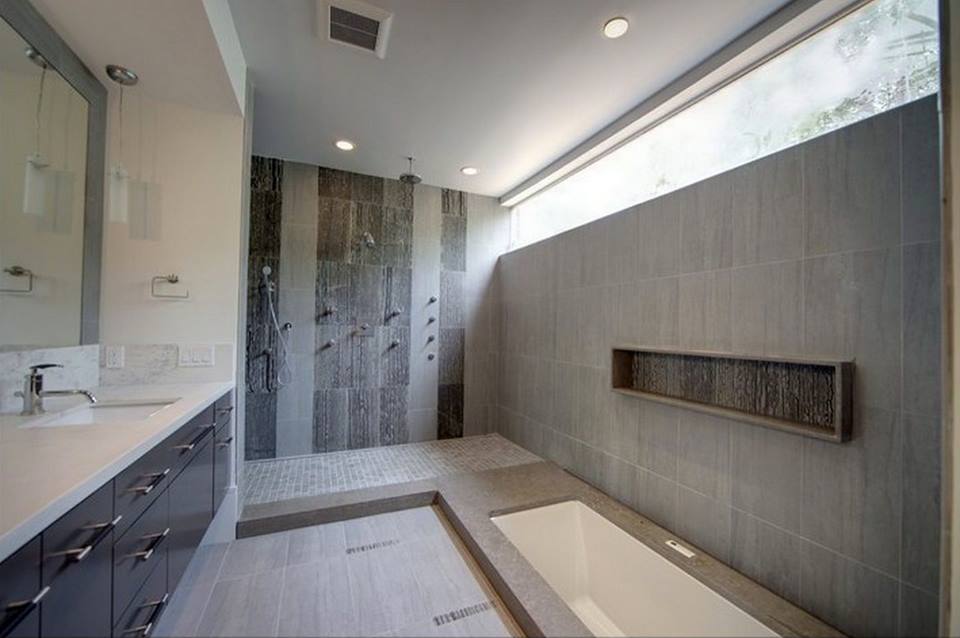 moderná kúpeľňa - 