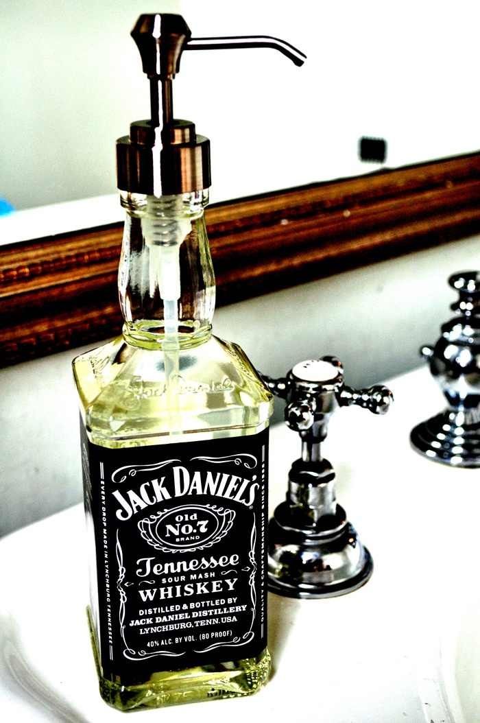 Nádoba na tekuté mydle z fľaše Jack Daniels - 