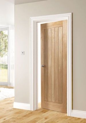 Prírodné dvere z dreva - 