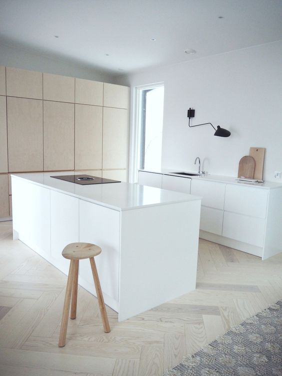 Severská minimalistická kuchyňa - 