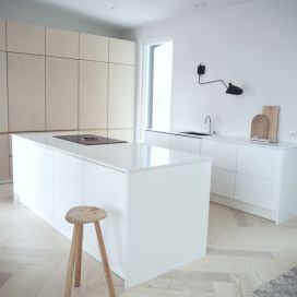 Severská minimalistická kuchyňa