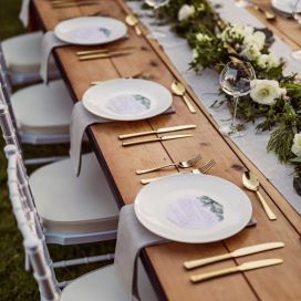 Svadobné Jedálenský stôl