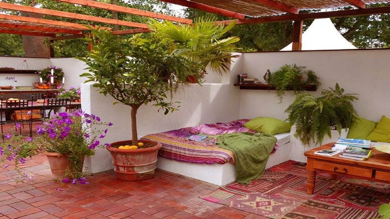 Odpočiváreň na terase - 