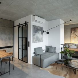 Moderná obývacia izba