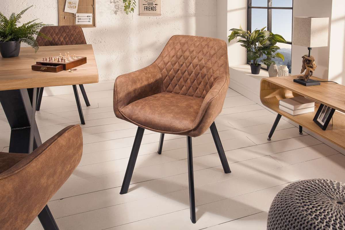 LuxD 21406 Dizajnová stolička Francesca, svetlohnedá - ESTILOFINA.SK