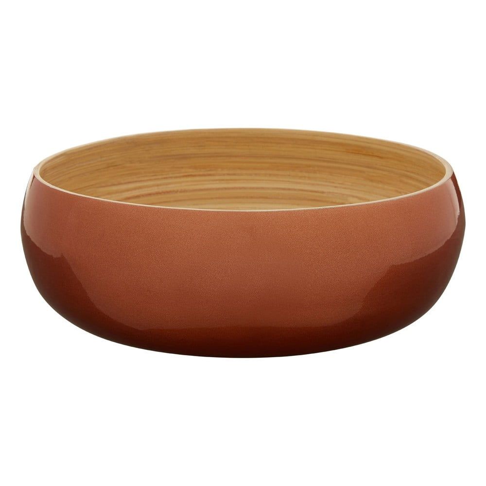 Bambusová miska vo farbe ružového zlata Premier Housowares, ⌀ 30 cm - Bonami.sk