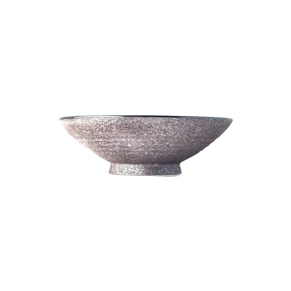 Béžová keramická vysoká miska na polievku Mij Earth, ø 24 cm - Bonami.sk