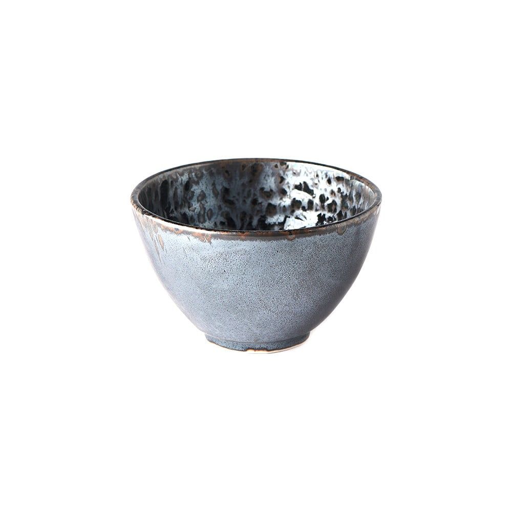 Čierno-sivá keramická miska Mij Pearl, ø 13 cm - Bonami.sk