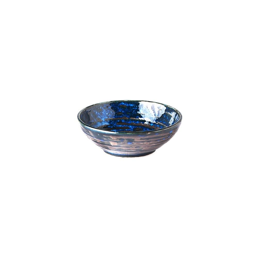 Modrá keramická malá miska MIJ Copper Swirl, ø 13 cm - Bonami.sk