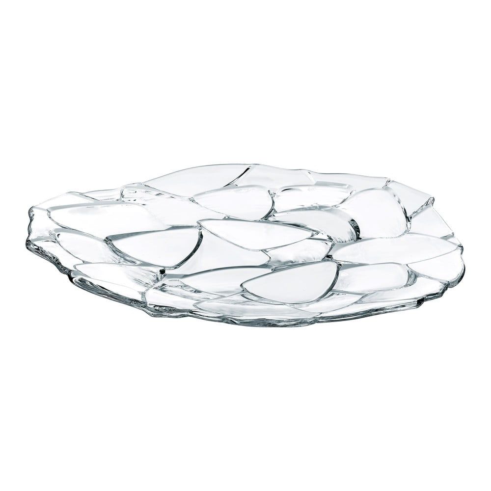 Servírovací podnos z krištáľového skla Nachtmann Petals Charger Plate, ⌀ 32 cm - Bonami.sk