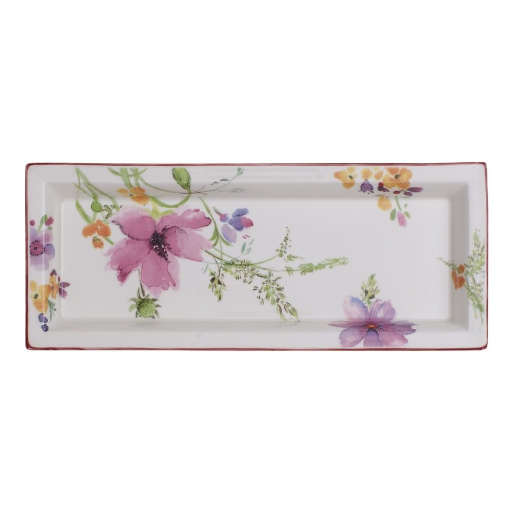 Servírovací porcelánový podnos s motívom kvetín Villeroy & Boch Mariefleur Gifts - Bonami.sk