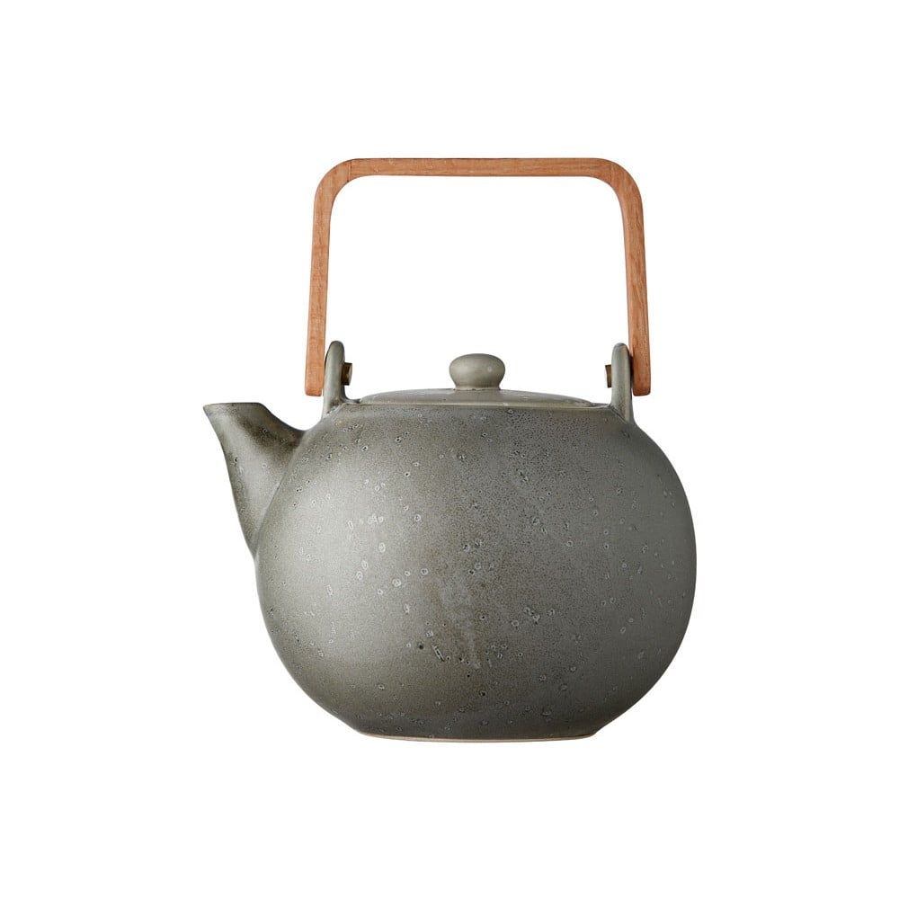 Sivá kameninová kanvička na čaj Bitz Basics, 1,2 l - Bonami.sk