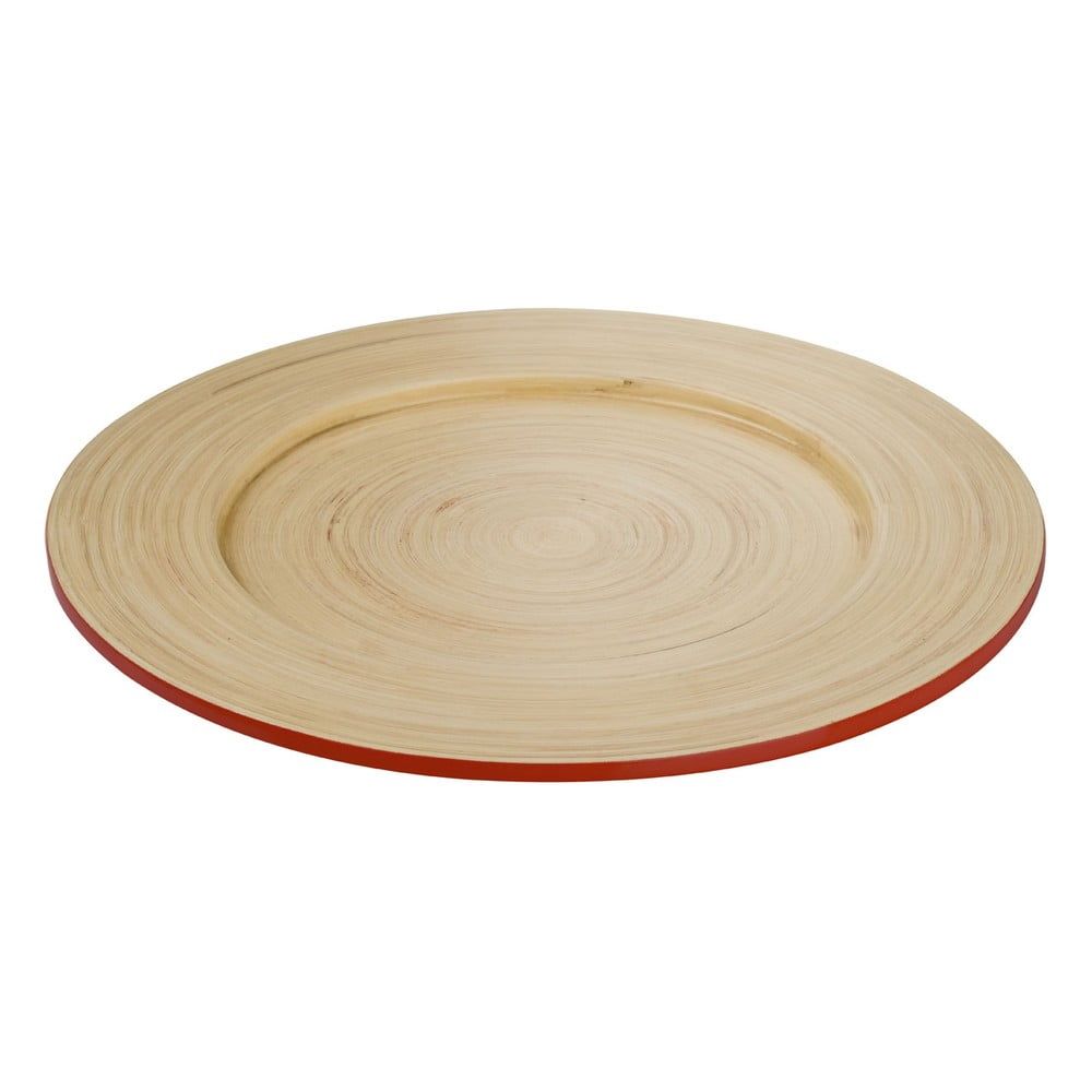 Bambusový tanier Premier Housewares Kyoto Red - Bonami.sk