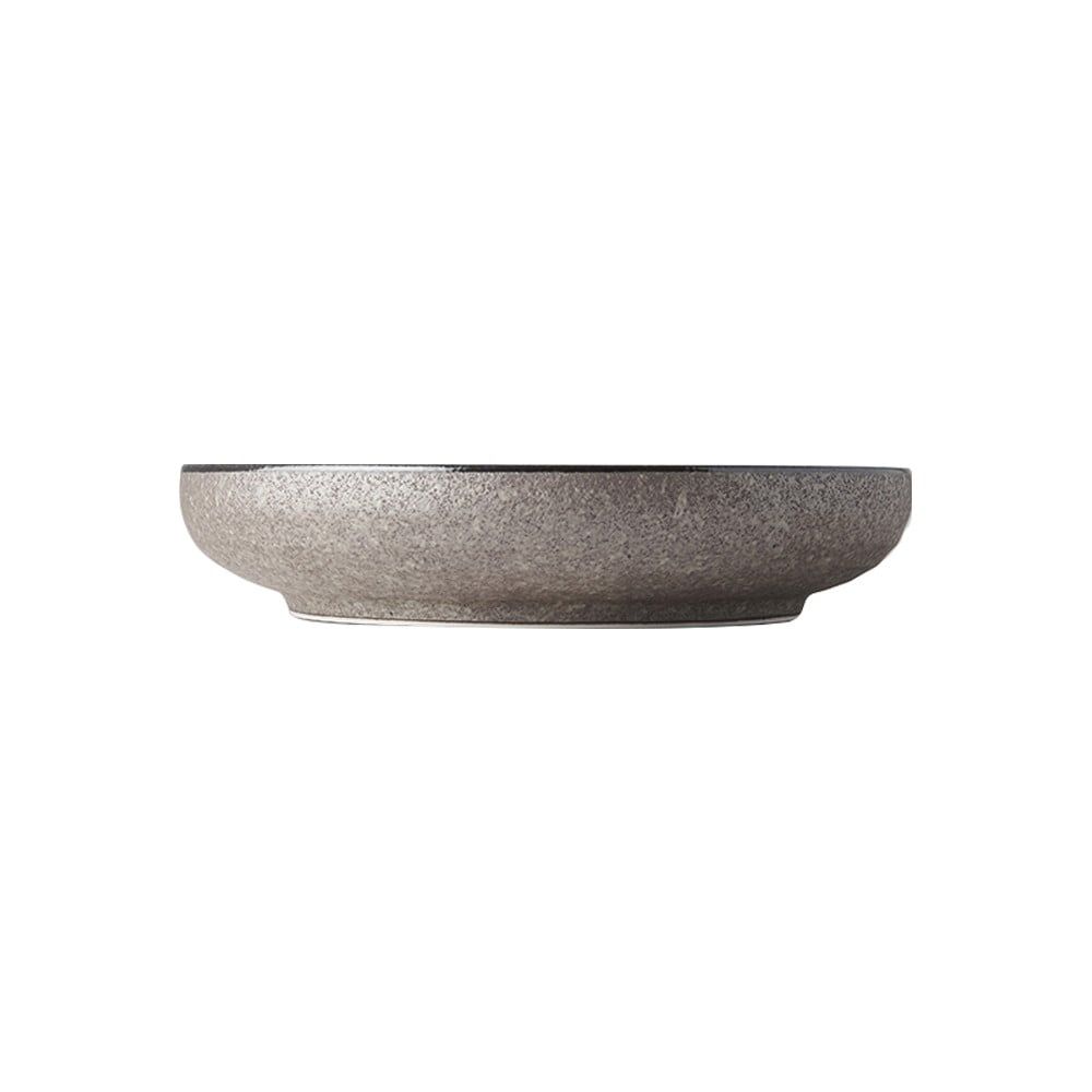 Béžový keramický tanier so zdvihnutým okrajom Mij Earth, ø 22 cm - Bonami.sk