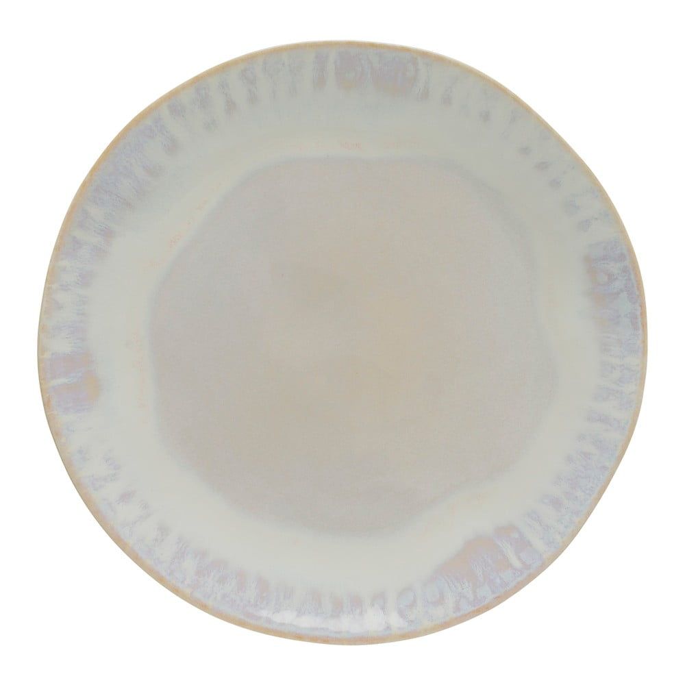 Biely kameninový tanier Costa Nova Brisa, ⌀ 20 cm - Bonami.sk