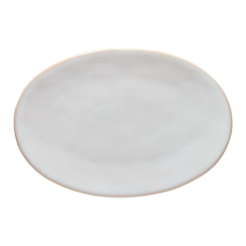 Biely kameninový tanier Costa Nova Roda, 28 x 18,8 cm - Bonami.sk